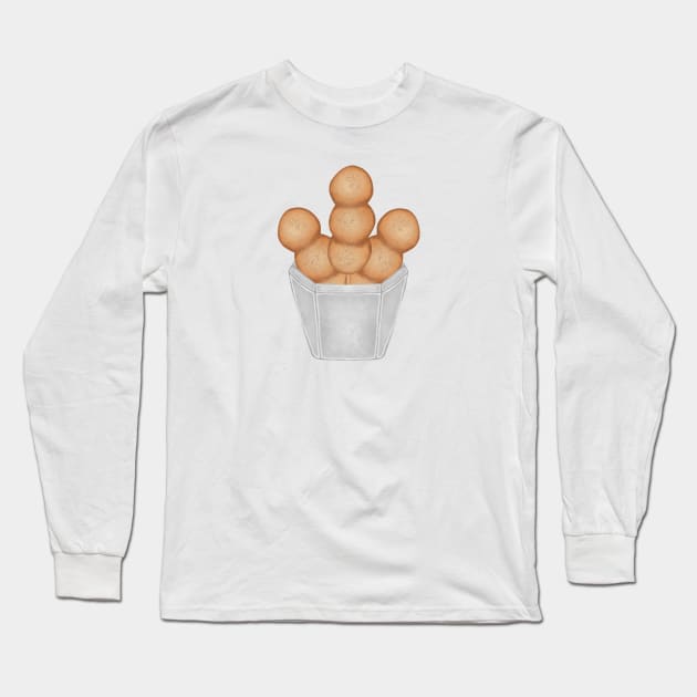 Japanese Food Long Sleeve T-Shirt by Aisiiyan